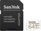 Sandisk Max Endurance 64GB MICROSDXC Card With Adapter For Dash Cams & Home Security Cameras