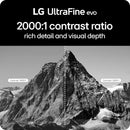 LG UltraFine 40U990A-W 5K2K 40" WUHD (5120x2160) 120Hz 5ms GtG Nano IPS Gaming Monitor with Thunderbolt 5 PD 96W and Height, Tilt & Swivel Adjustment (White)