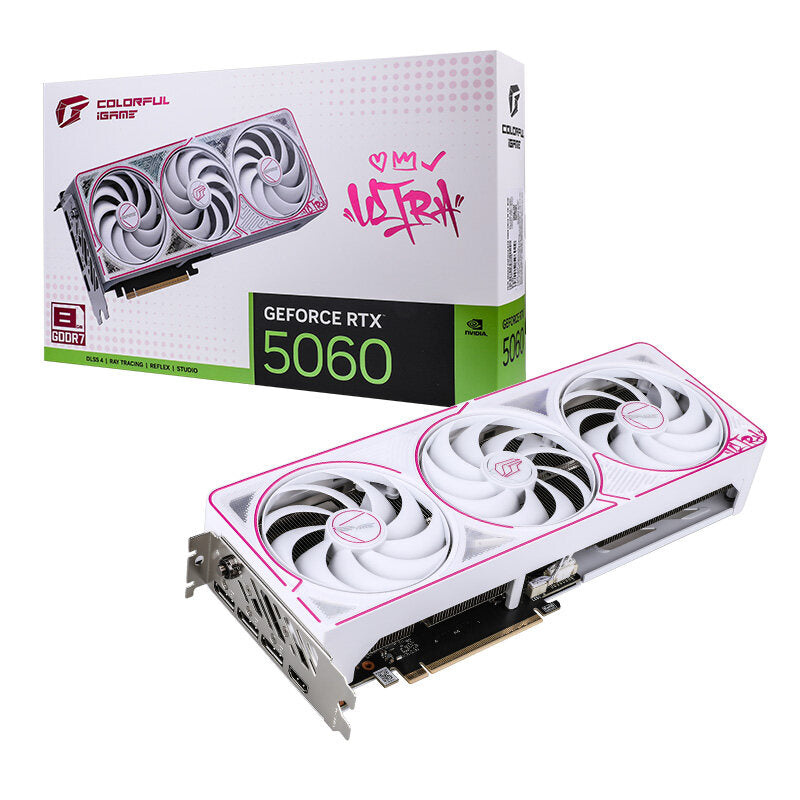 Colorful iGame GeForce RTX 5060 Ultra W DUO OC 8GB-V GDDR7 Graphics Card