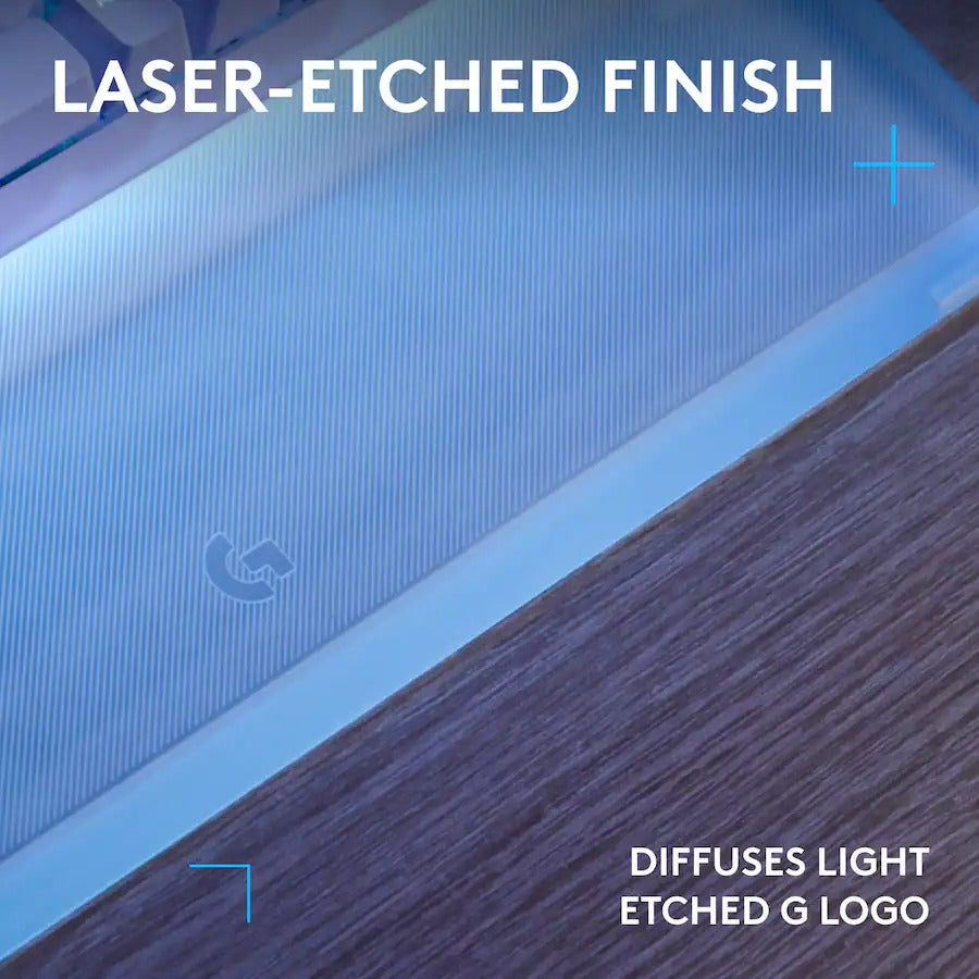 Logitech G512 X 75 Laser-etched Translucent Acrylic Palm Rest