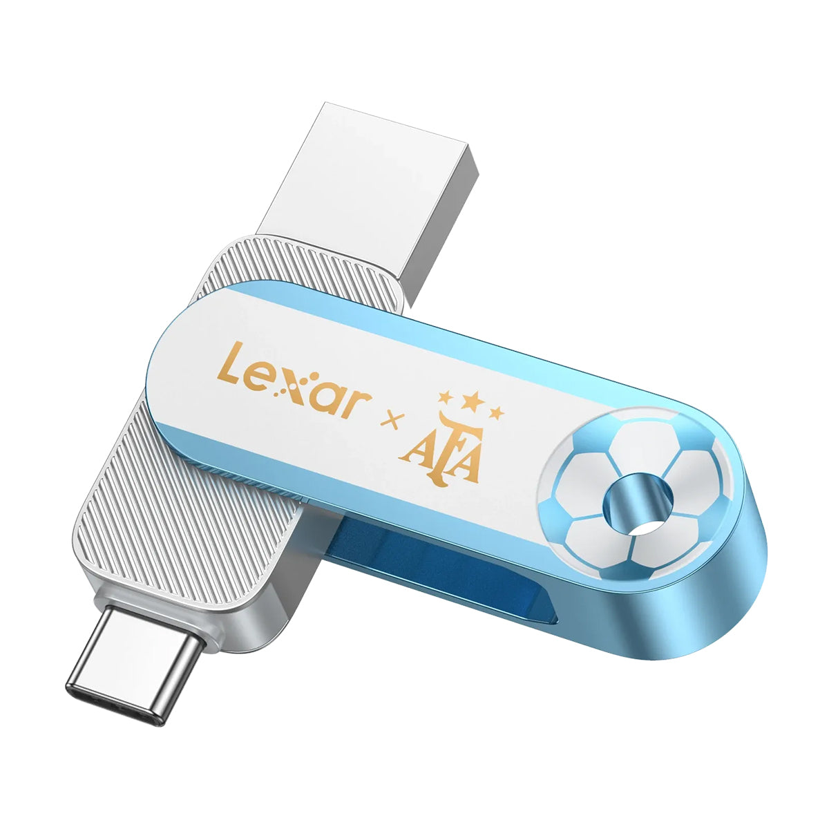 Lexar Elite Legends Series AFA Edition D500 128GB USB 3.2 Gen 1 Type-C & Type-A Solid State