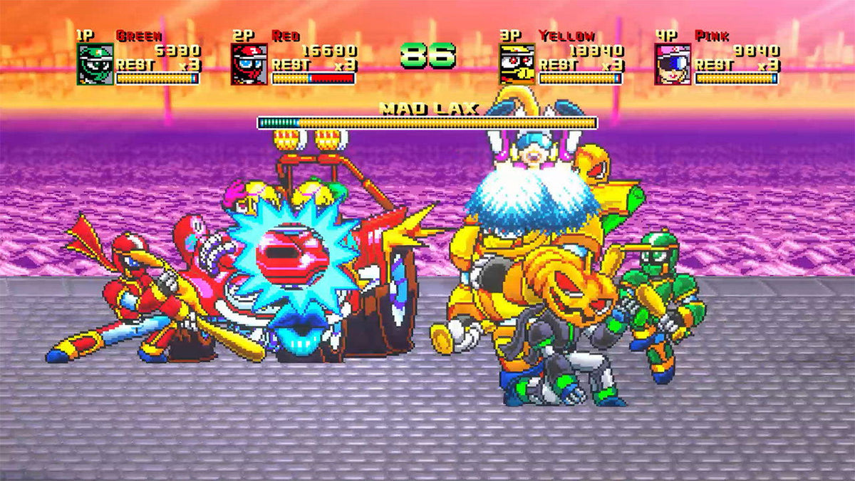 Ninja Baseball League Man - Bases Loaded