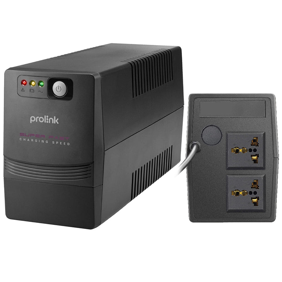 Prolink PRO700SFC-4N 650VA 390W Super-Fast Charging Line Interactive UPS with Built-in AVR