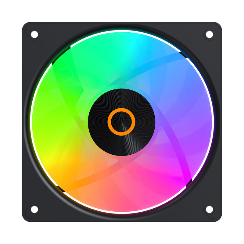 Ocypus Gamma F12 Elite ARGB 3-in-1 120mm PWM Fan with Transparent Frame | DataBlitz