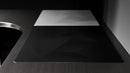 GLSSWRKS Polarity Series Glass Mousepad (Large, XLarge) (White)