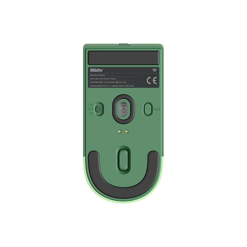 8Bitdo Retro R8 Tri-Mode Mouse with Charging Dock Forest Edition (85CB)
