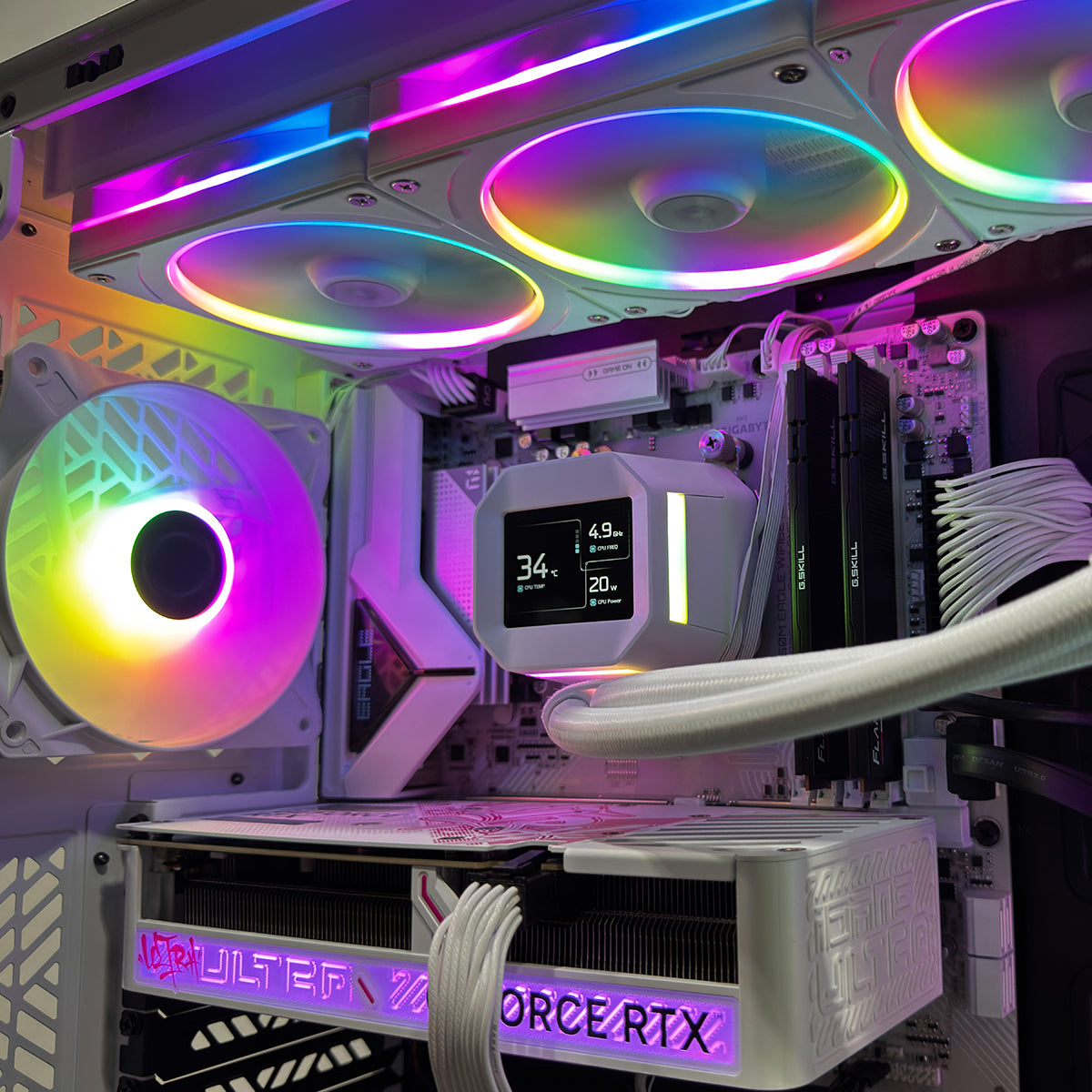 Sophos TD500 RYU version White Desktop Gaming PC