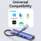 Vention 5-in-1 USB 3.0 Hub - USB-A to USB 3.0 x 3 + RJ45 + USB-C