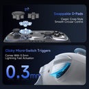 EasySMX S10 Gaming Controller with TMR Sticks, HD Rumble, Swappable D-pad