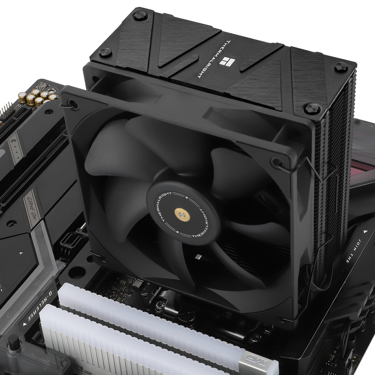 Thermalright Assassin Spirit 120 EVO Dark Single-Tower CPU Air Cooler (Black)
