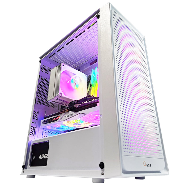 Alpha Gamma C50 White Desktop Gaming PC | DataBlitz