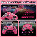 IINE Artemis Leopard Sparkle Wireless Controller with Charging Dock