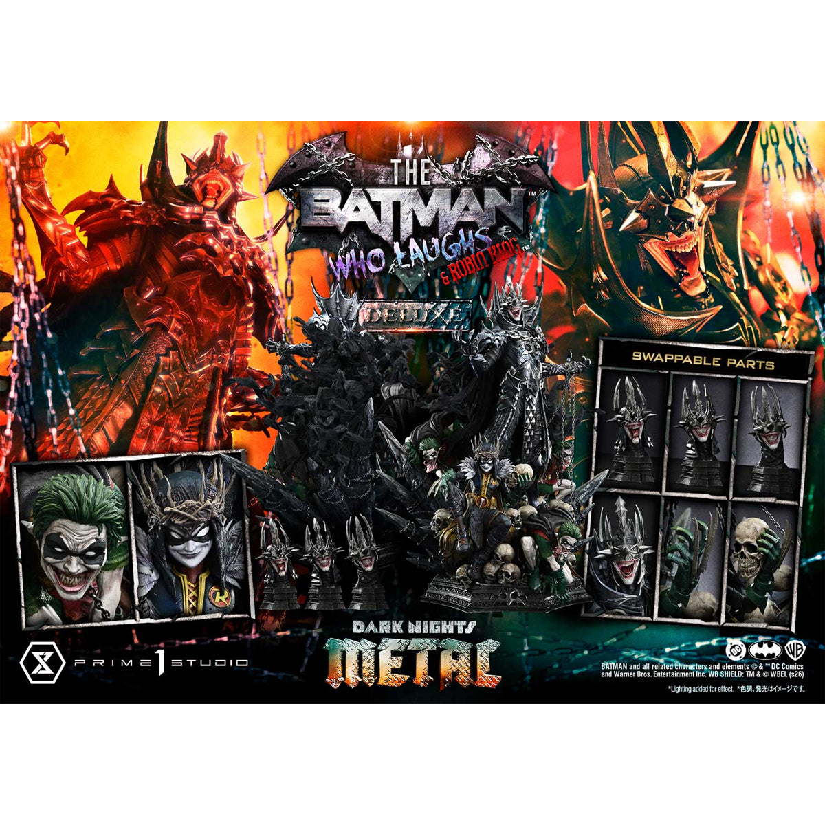 Museum Masterline Dark Nights: Death Metal The Batman Who Laughs & Rob