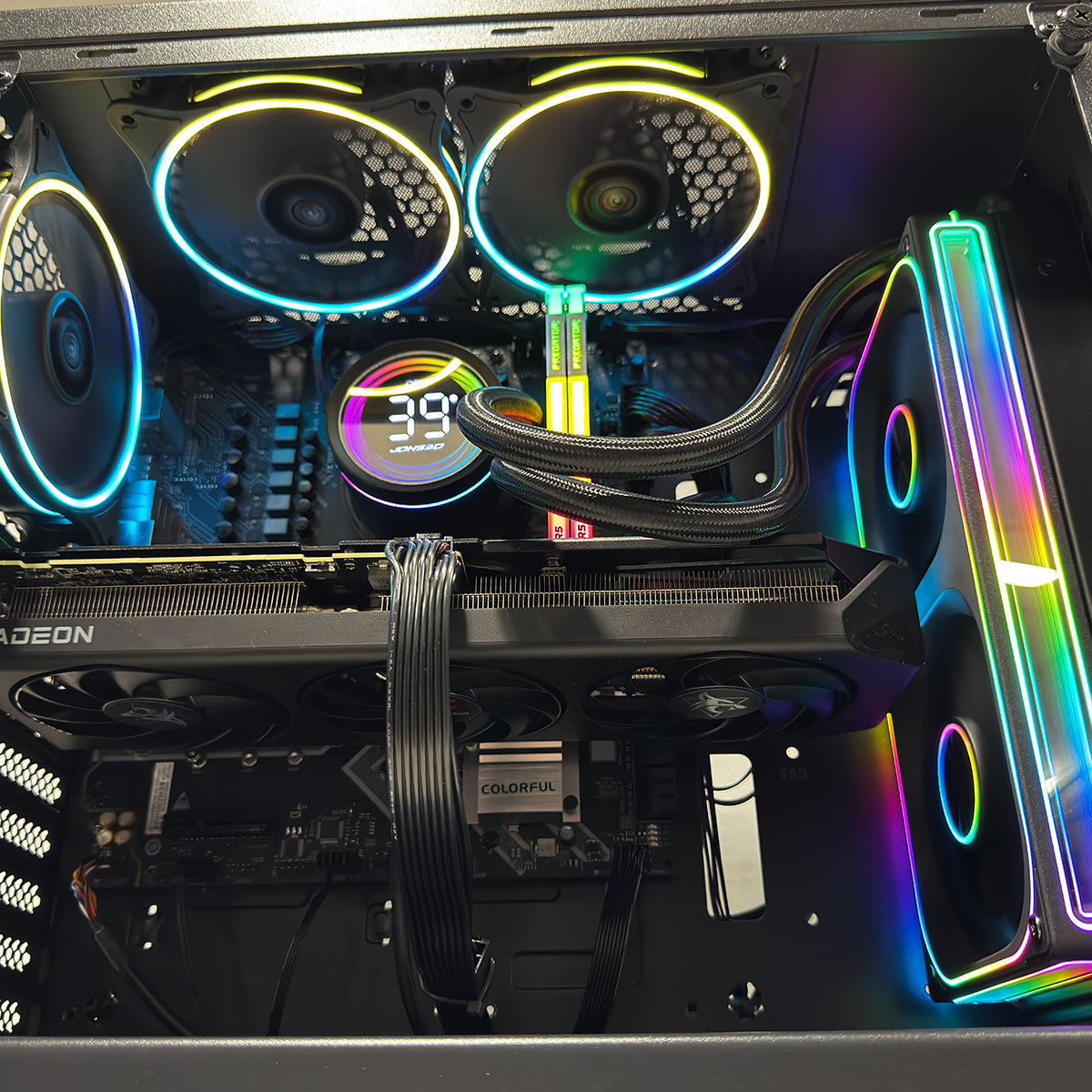 Sophos Klaw Black Desktop Gaming PC