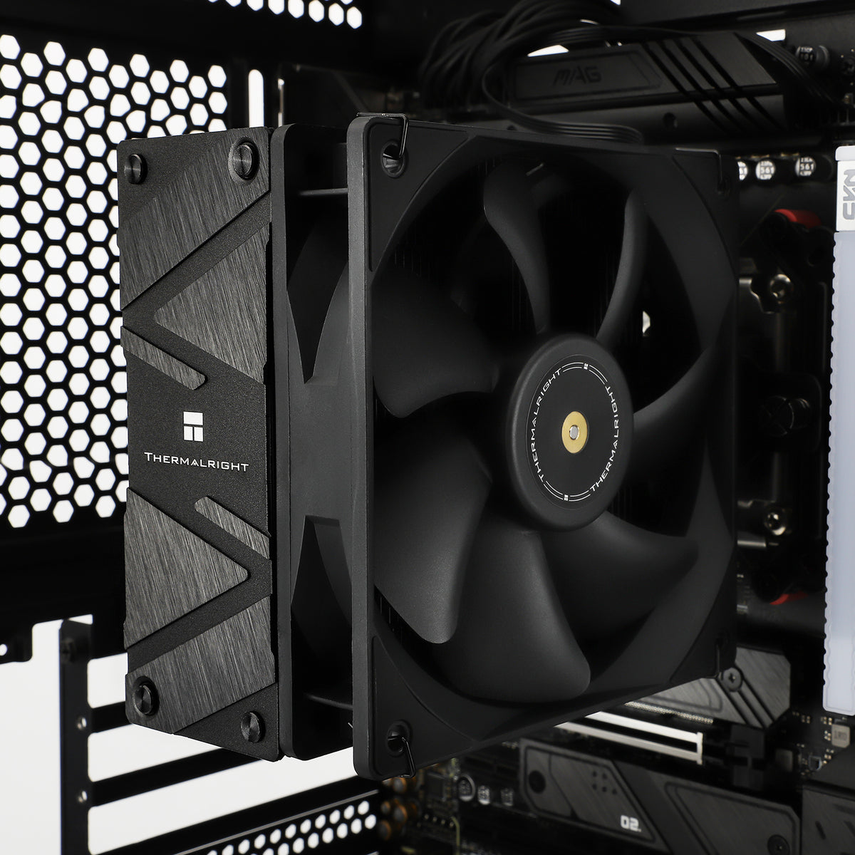 Thermalright Assassin Spirit 120 EVO Dark Single-Tower CPU Air Cooler (Black)