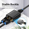 Vention RJ45 PVC Type Splitter Adapter (Black) (IPTB0)
