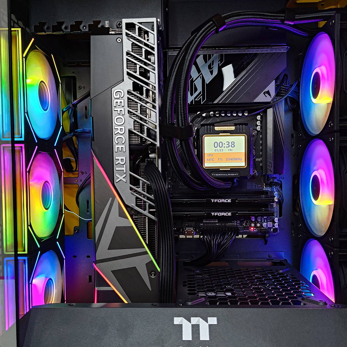 Ultra The Tower 600 Yellow Desktop Gaming PC | DataBlitz