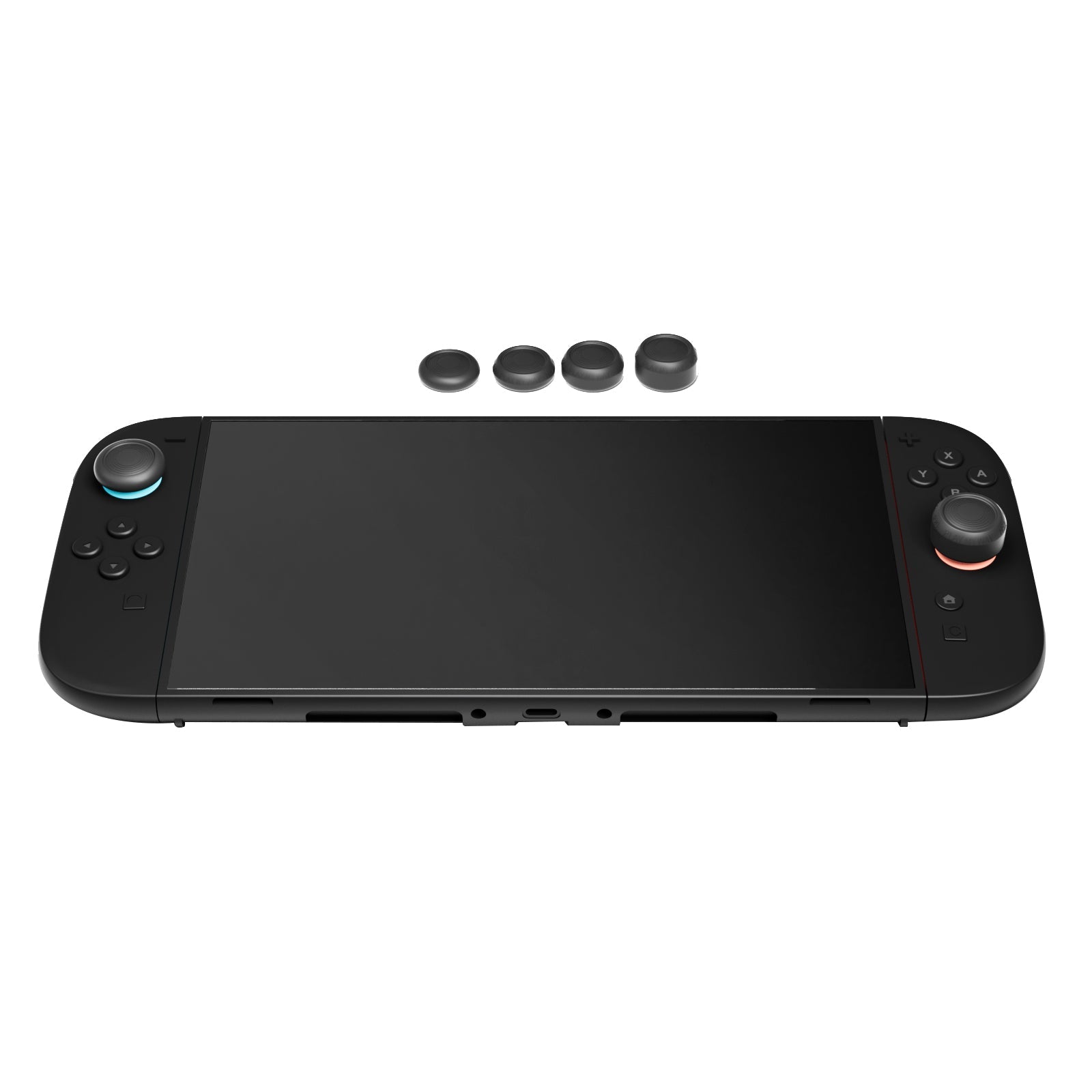 IINE Silicone Joystick Caps for Nintendo Switch 2 (Black) (L1096)