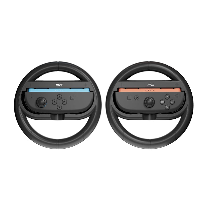 IINE Steering Wheel 2-Piece Set for Nintendo Switch 2