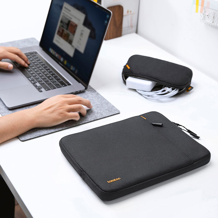 Tomtoc Defender-A13 Laptop Sleeve Kit For 13-Inch Macbook (Black) (A13C2DV)