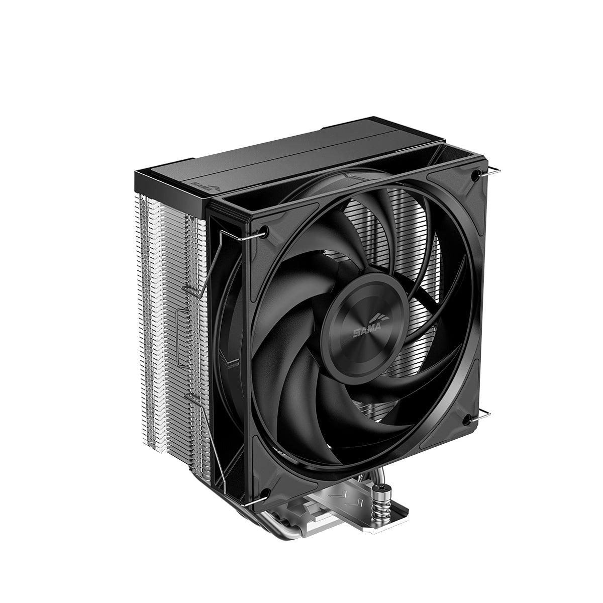 Sama A40P Single Metal Tower CPU Air Cooler (Matte Black) (A40-XXWNYXOX-G)
