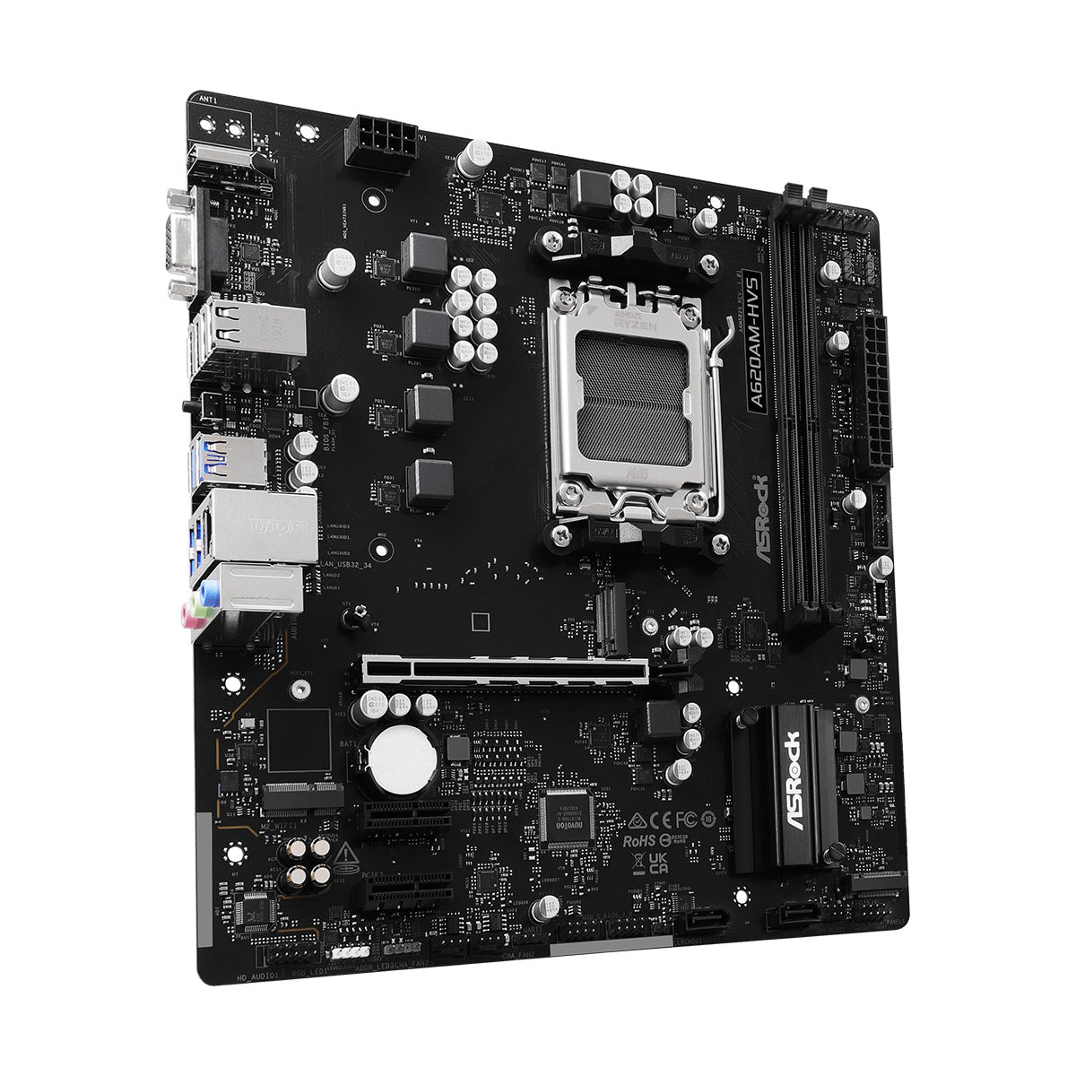Asrock A620AM-HVS DDR5 AMD Motherboard