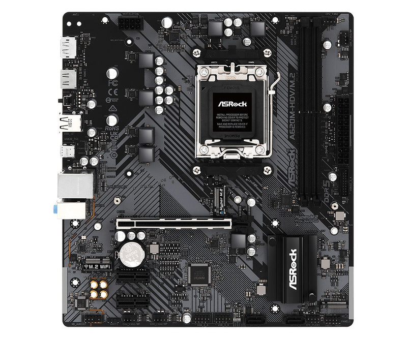ASRock A620M-HDV/M.2 DDR5 Motherboard