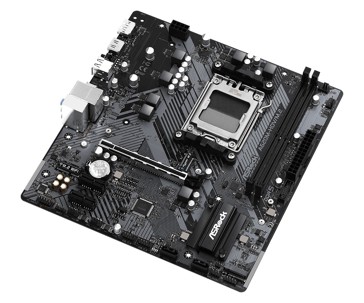 ASRock A620M-HDV/M.2 DDR5 Motherboard