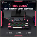 Onikuma MT605 Tri-Mode RGB 61 Keys Mechanical Keyboard (Black) 