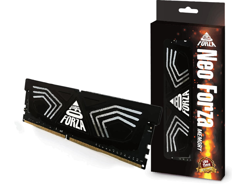 Neo Forza FAYE DDR4 U-DIMM 3200MHz CL16 1.35V Memory Kit with Heat Sink (Black) | DataBlitz