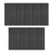 Streamplify Acoustic Panel Slim 12mm High-Density Polyester Fiber 60X30CM (6-Packs) (Dark Grey & Pink)