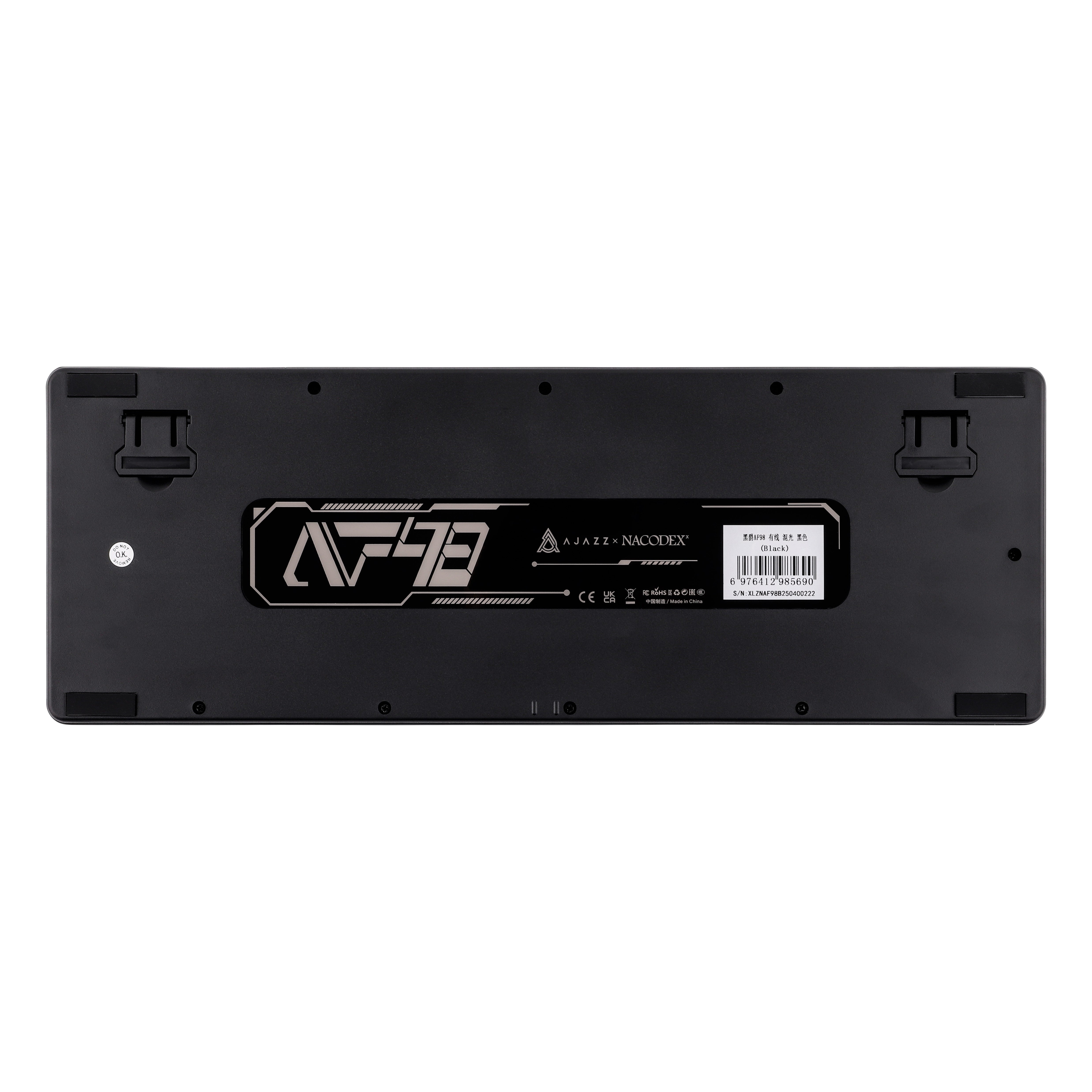 Ajazz AF98 Wired 97-Keys Membrane Keyboard (Black)