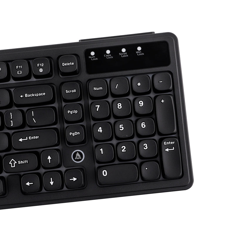 Ajazz AF98 Wired 97-Keys Membrane Keyboard (Black)