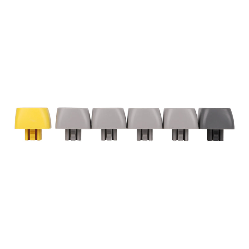 Ajazz AF98 Plus RGB Wired 97-Keys Membrane Keyboard (Black/Grey/Yellow)