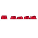 Ajazz AK029 RGB Magnetic Switch Wired 29-Keys Hot-Swappable Mechanical Keyboard (Transparent Red) (Flame Ignation Switch)