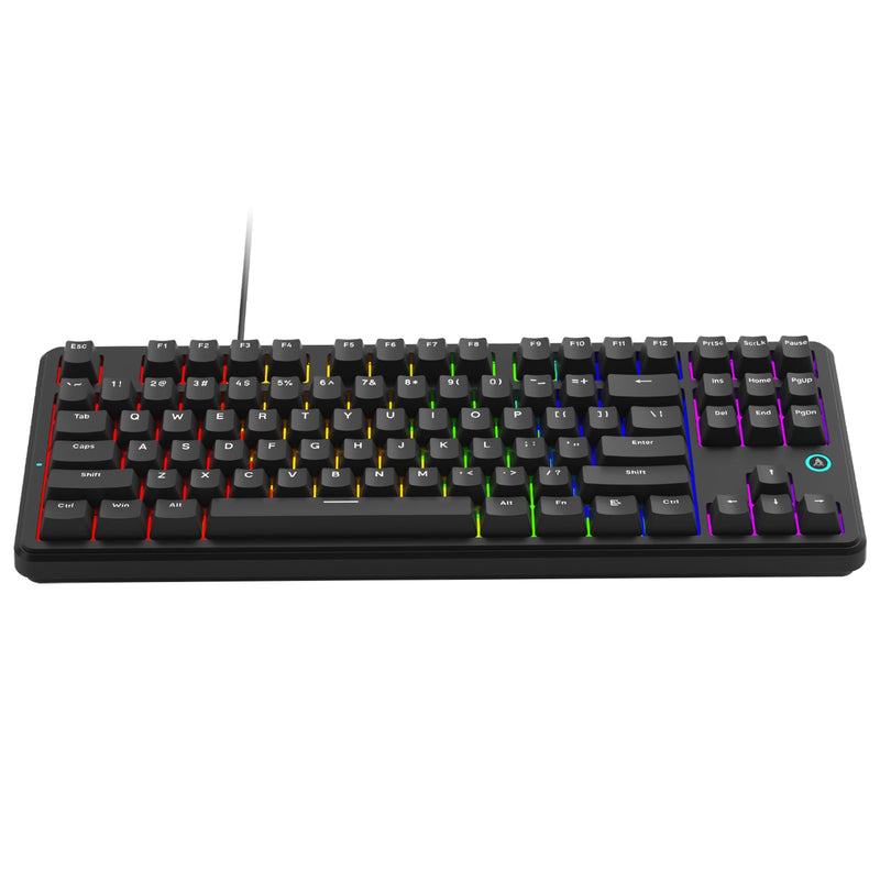 Ajazz AK870 V2 Mixed Light Wired 87-Keys TKL Gasket-mounted Hot Swappable Mechanical Keyboard