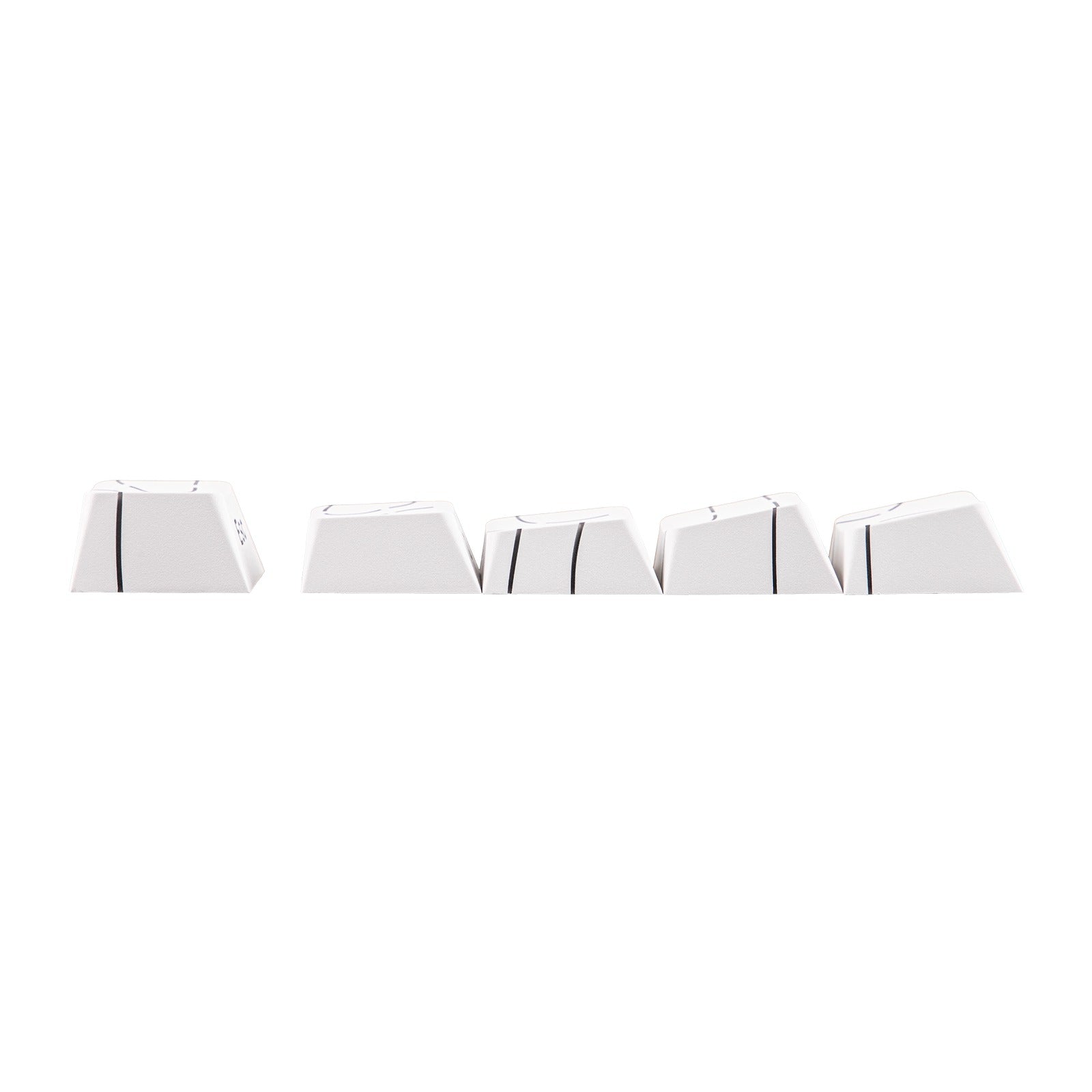Nacodex x Ajazz NK68 Mixed Light Wired 68-Key Hot-Swappable Mechanical Keyboard (White Contour)