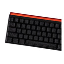 Nacodex x Ajazz NK68 Mixed Light Wired 68-Key Hot-Swappable Mechanical Keyboard (Black Contour) (Red Switch)