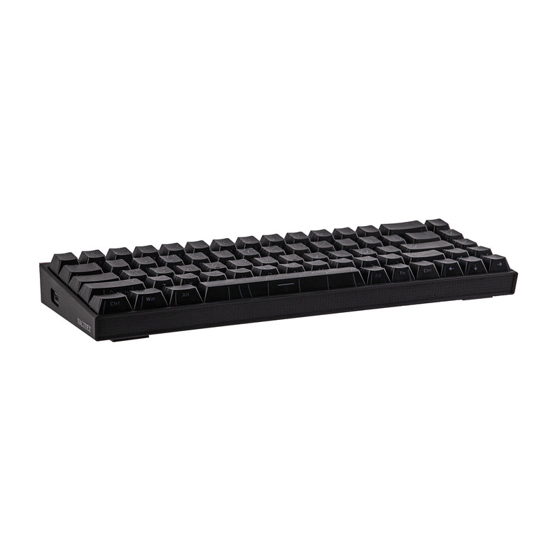 Nacodex x Ajazz NK68 Mixed Light Wired 68-Key Hot-Swappable Mechanical Keyboard (Black Contour) (Red Switch)