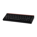 Nacodex x Ajazz NK68 Mixed Light Wired 68-Key Hot-Swappable Mechanical Keyboard (Black Contour) (Red Switch)