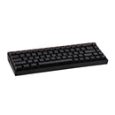 Nacodex x Ajazz NK68 Mixed Light Wired 68-Key Hot-Swappable Mechanical Keyboard (Black Contour) (Red Switch)