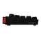 Nacodex x Ajazz NK68 Mixed Light Wired 68-Key Hot-Swappable Mechanical Keyboard (Black Contour) (Red Switch)