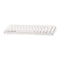 Nacodex x Ajazz NK68 Mixed Light Wired 68-Key Hot-Swappable Mechanical Keyboard (White) (Red Switch)