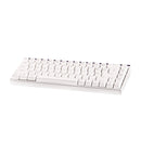 Nacodex x Ajazz NK68 Mixed Light Wired 68-Key Hot-Swappable Mechanical Keyboard (White) (Red Switch)