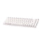 Nacodex x Ajazz NK68 Mixed Light Wired 68-Key Hot-Swappable Mechanical Keyboard (White) (Red Switch)