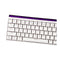 Nacodex x Ajazz NK68 Mixed Light Wired 68-Key Hot-Swappable Mechanical Keyboard (White) (Red Switch)