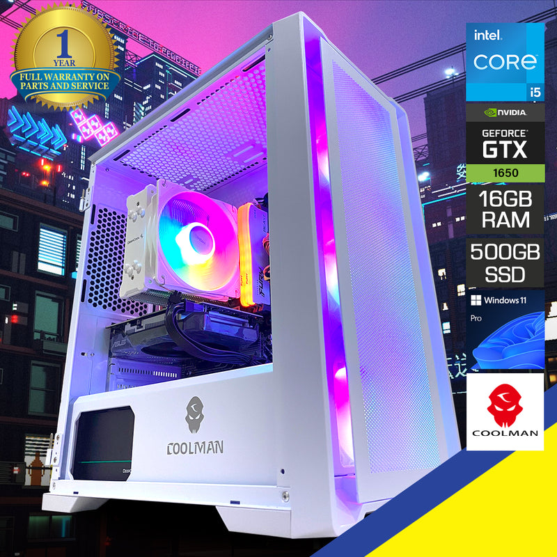 Powered by ASUS: Alpha Ruby White Gaming PC