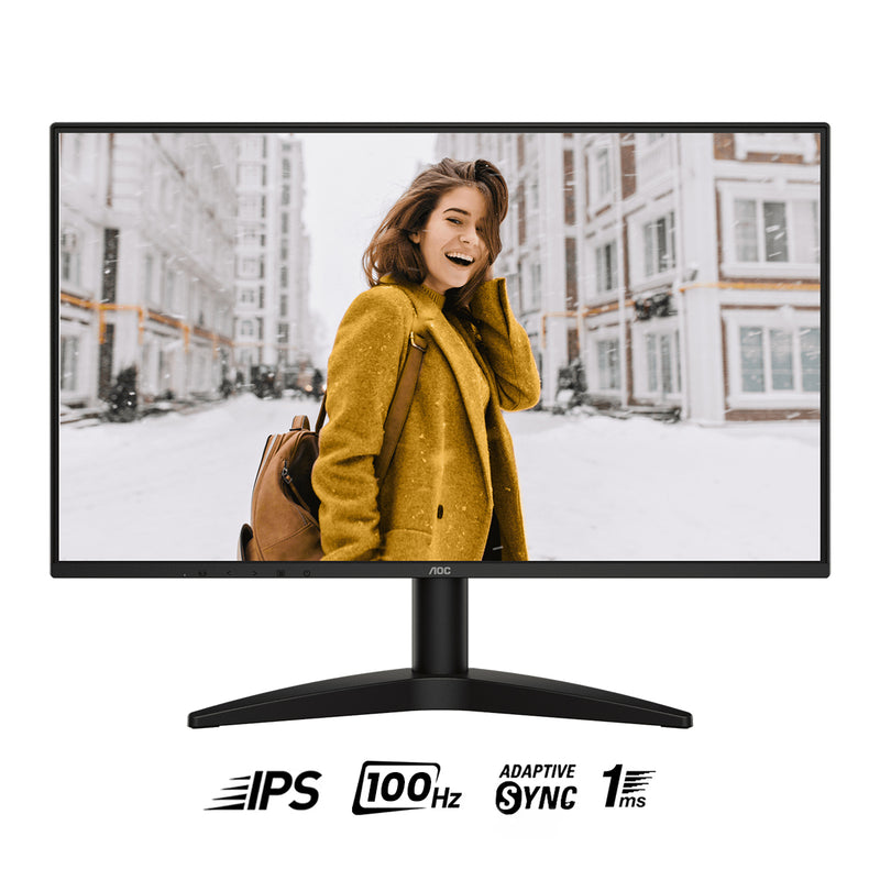 AOC 24B36H/71 23.8" IPS 100Hz 1920x1080 1ms Adaptive Sync Frameless VESA Monitor