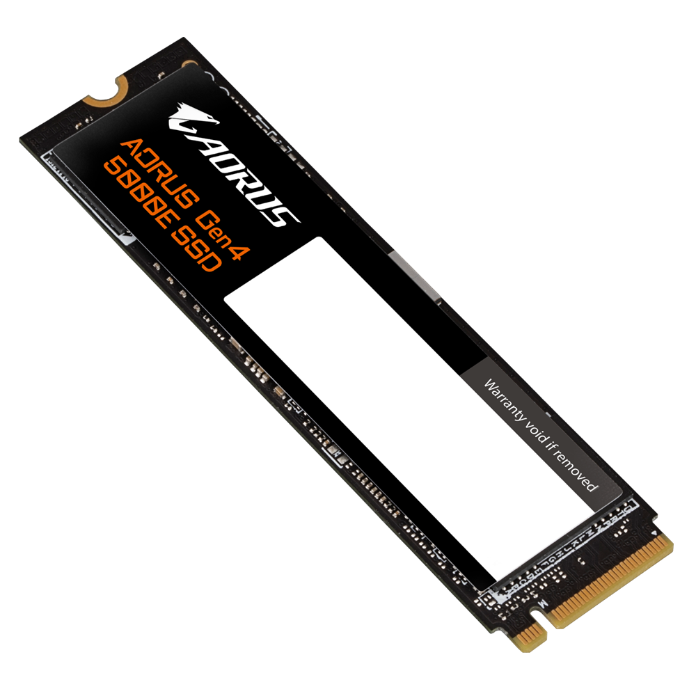 Gigabyte Aorus 1TB Gen4 5000E NVME M.2 PCIE X4 SSD (AG450E1024-G)