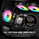 Corsair iCUE AR120 Digital RGB 120mm PWM Fan (Black) (Single Pack)